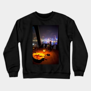 Dinner With A View Crewneck Sweatshirt